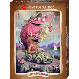 Heye (29938) - "Zozoville" - 2000 Teile Puzzle