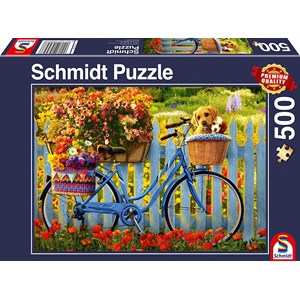 Schmidt Spiele (58957) - "Sunday Excursion with Good Friends" - 500 Teile Puzzle