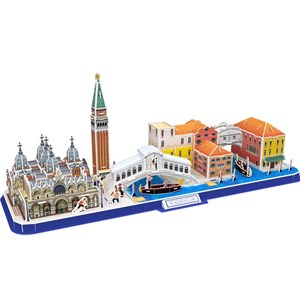 Cubic Fun (mc269h) - "Cityline Venice" - 126 Teile Puzzle