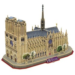 Cubic Fun (ds0986h) - "Notre-Dame de Paris" - 128 Teile Puzzle