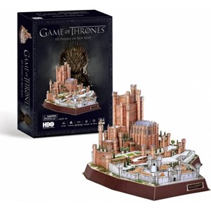 Cubic Fun (ds0989) - "Game of Thrones, Red Keep" - 314 Teile Puzzle
