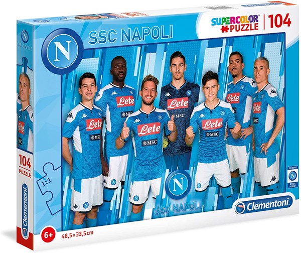 Clementoni (27137) - "SSC Napoli 2020" - 104 Teile Puzzle