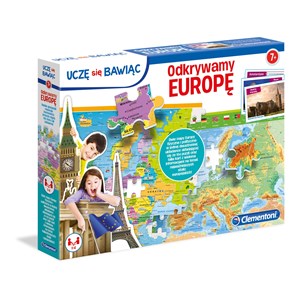 Clementoni (50020) - "Europe Map" - 104 Teile Puzzle