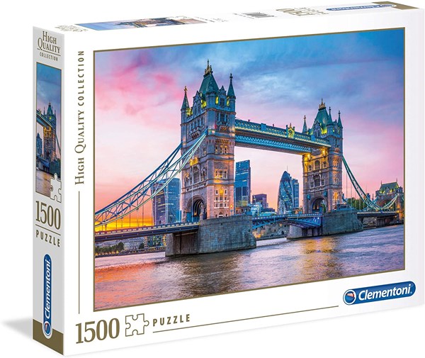 Clementoni (31816) - "Tower Bridge Sunset" - 1500 Teile Puzzle