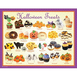 Eurographics (8104-0432) - "Halloween Treats" - 100 Teile Puzzle
