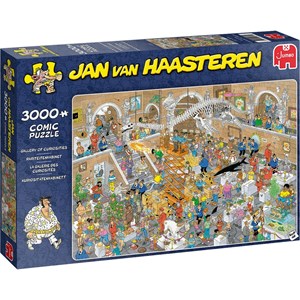Jumbo (20031) - Jan van Haasteren: "Gallery of Curiosities" - 3000 Teile Puzzle