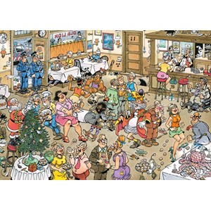 Jumbo (20034) - Jan van Haasteren: "Prosit Neujahr" - 500 Teile Puzzle