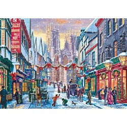 Jumbo (11277) - Victor McLindon: "Christmas in York" - 1000 Teile Puzzle