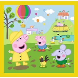 Trefl (34849) - "Peppa's happy day, Peppa Pig" - 20 36 50 Teile Puzzle