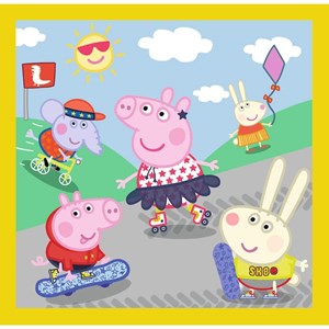 Trefl (34849) - "Peppa's happy day, Peppa Pig" - 20 36 50 Teile Puzzle
