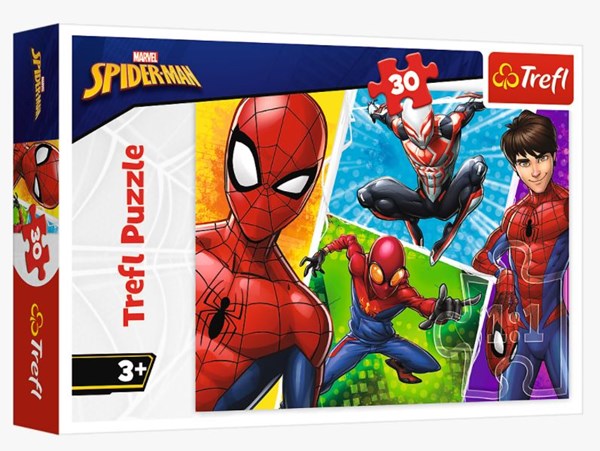Trefl (18242) - "Spider-Man and Miguel" - 30 Teile Puzzle
