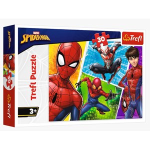 Trefl (18242) - "Spider-Man and Miguel" - 30 Teile Puzzle