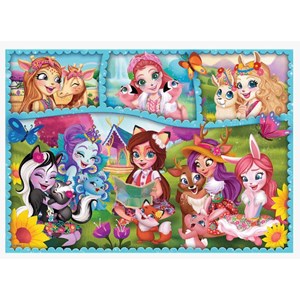 Trefl (13261) - "Enchantimals" - 200 Teile Puzzle