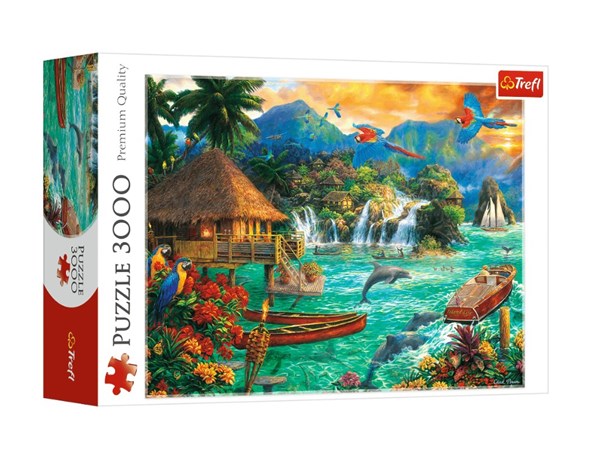 Trefl (33072) - "Island Life" - 3000 Teile Puzzle