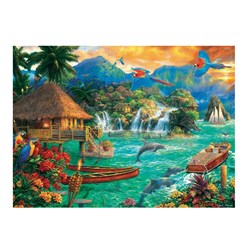 Trefl (33072) - "Island Life" - 3000 Teile Puzzle