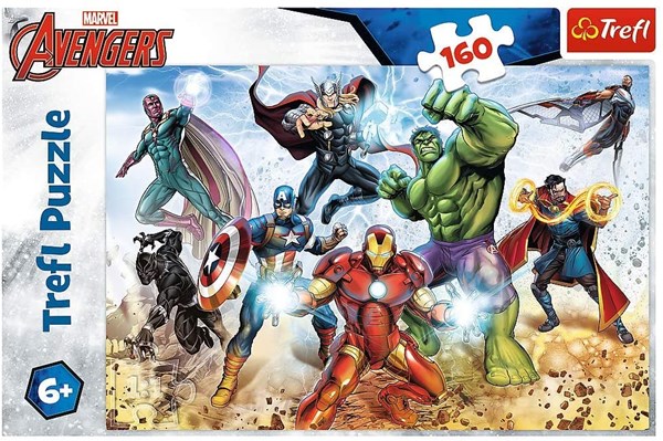 Trefl (15368) - "Disney Marvel, The Avengers" - 160 Teile Puzzle
