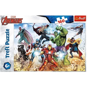 Trefl (15368) - "Disney Marvel, The Avengers" - 160 Teile Puzzle