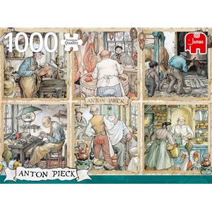 Jumbo (18817) - Anton Pieck: "Craftmanship" - 1000 Teile Puzzle