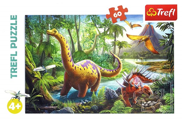 Dino (17319) - "Dinosaurs" - 60 Teile Puzzle