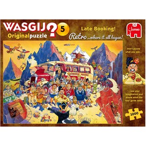 Jumbo (25007) - "Retro Original 5" - 1000 Teile Puzzle