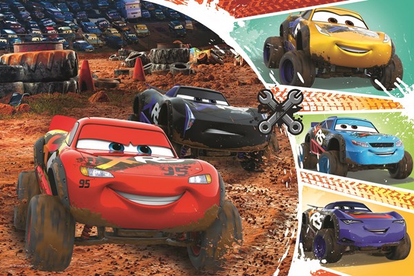 Trefl (17327) - "Cars 3" - 60 Teile Puzzle