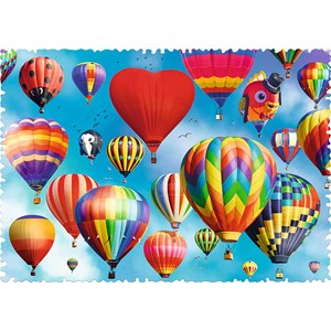 Trefl (11112) - "Colorful Balloons" - 600 Teile Puzzle
