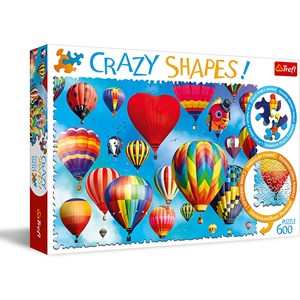 Trefl (11112) - "Colorful Balloons" - 600 Teile Puzzle