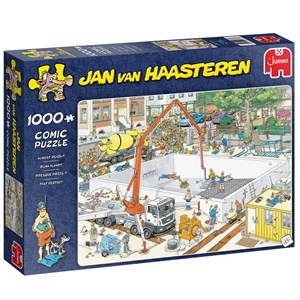 Jumbo (20037) - Jan van Haasteren: "Fast Fertig?" - 1000 Teile Puzzle