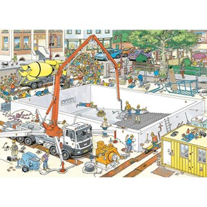 Jumbo (20037) - Jan van Haasteren: "Fast Fertig?" - 1000 Teile Puzzle