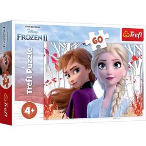 Trefl (17333) - "Frozen II" - 60 Teile Puzzle