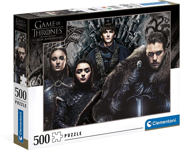 Clementoni (35091) - "Game of Thrones" - 500 Teile Puzzle