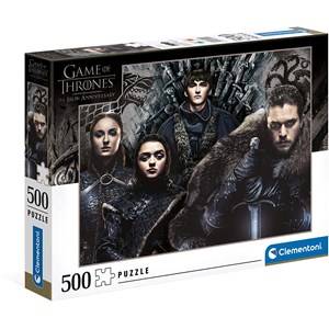 Clementoni (35091) - "Game of Thrones" - 500 Teile Puzzle