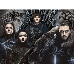 Clementoni (35091) - "Game of Thrones" - 500 Teile Puzzle