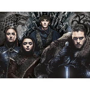 Clementoni (35091) - "Game of Thrones" - 500 Teile Puzzle