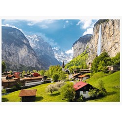 Trefl (33076) - "Lauterbrunnen" - 3000 Teile Puzzle
