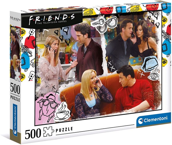 Clementoni (35090) - "Friends" - 500 Teile Puzzle