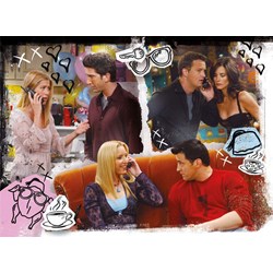 Clementoni (35090) - "Friends" - 500 Teile Puzzle