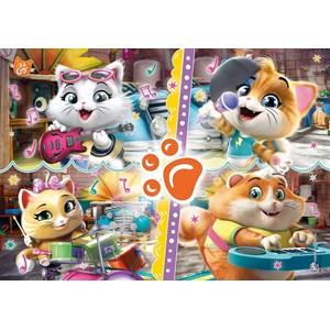 Clementoni (27539) - "44 Cats" - 104 Teile Puzzle