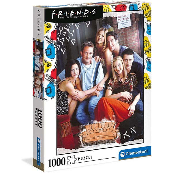 Clementoni (39587) - "Friends" - 1000 Teile Puzzle