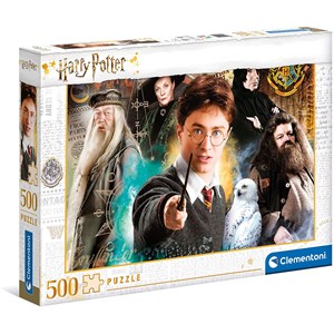 Clementoni (35083) - "Harry Potter" - 500 Teile Puzzle