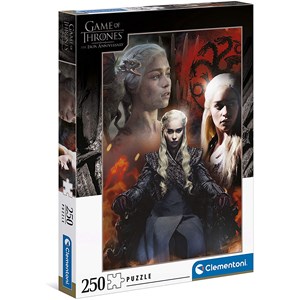 Clementoni (29057) - "Game of Thrones" - 250 Teile Puzzle