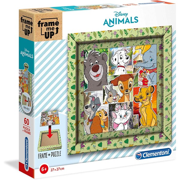 Clementoni (38804) - "Disney Animals" - 60 Teile Puzzle