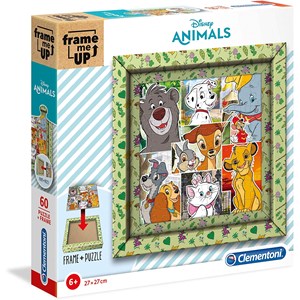 Clementoni (38804) - "Disney Animals" - 60 Teile Puzzle