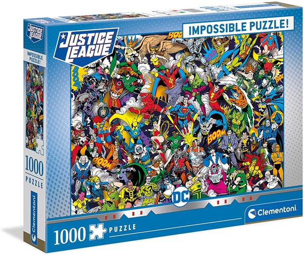 Clementoni (39599) - "DC Comics" - 1000 Teile Puzzle