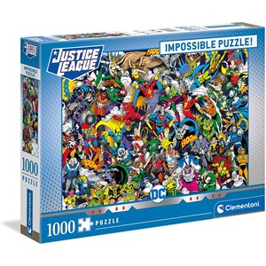 Clementoni (39599) - "DC Comics" - 1000 Teile Puzzle