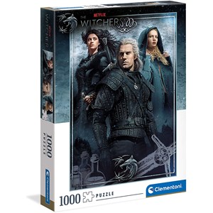 Clementoni (39592) - "The Witcher" - 1000 Teile Puzzle