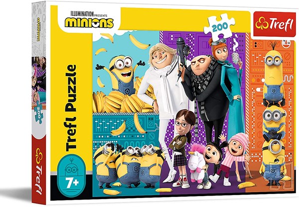 Trefl (13275) - "Minions up!" - 200 Teile Puzzle