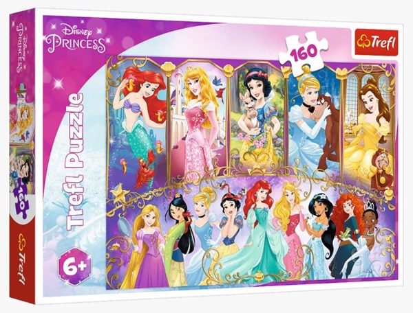 Trefl (15407) - "Disney Princess" - 160 Teile Puzzle