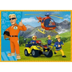 Trefl (34311) - "Fireman Sam to the Rescue" - 35 48 54 70 Teile Puzzle