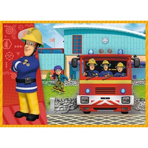 Trefl (34311) - "Fireman Sam to the Rescue" - 35 48 54 70 Teile Puzzle